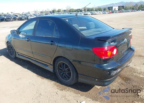 2004 Toyota Corolla S z USA, uszkodzony, nr VIN 1NXBR32E64Z214445
